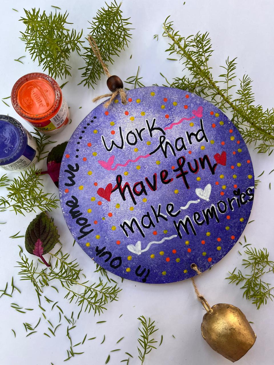 Customized Name Hanging Motivational